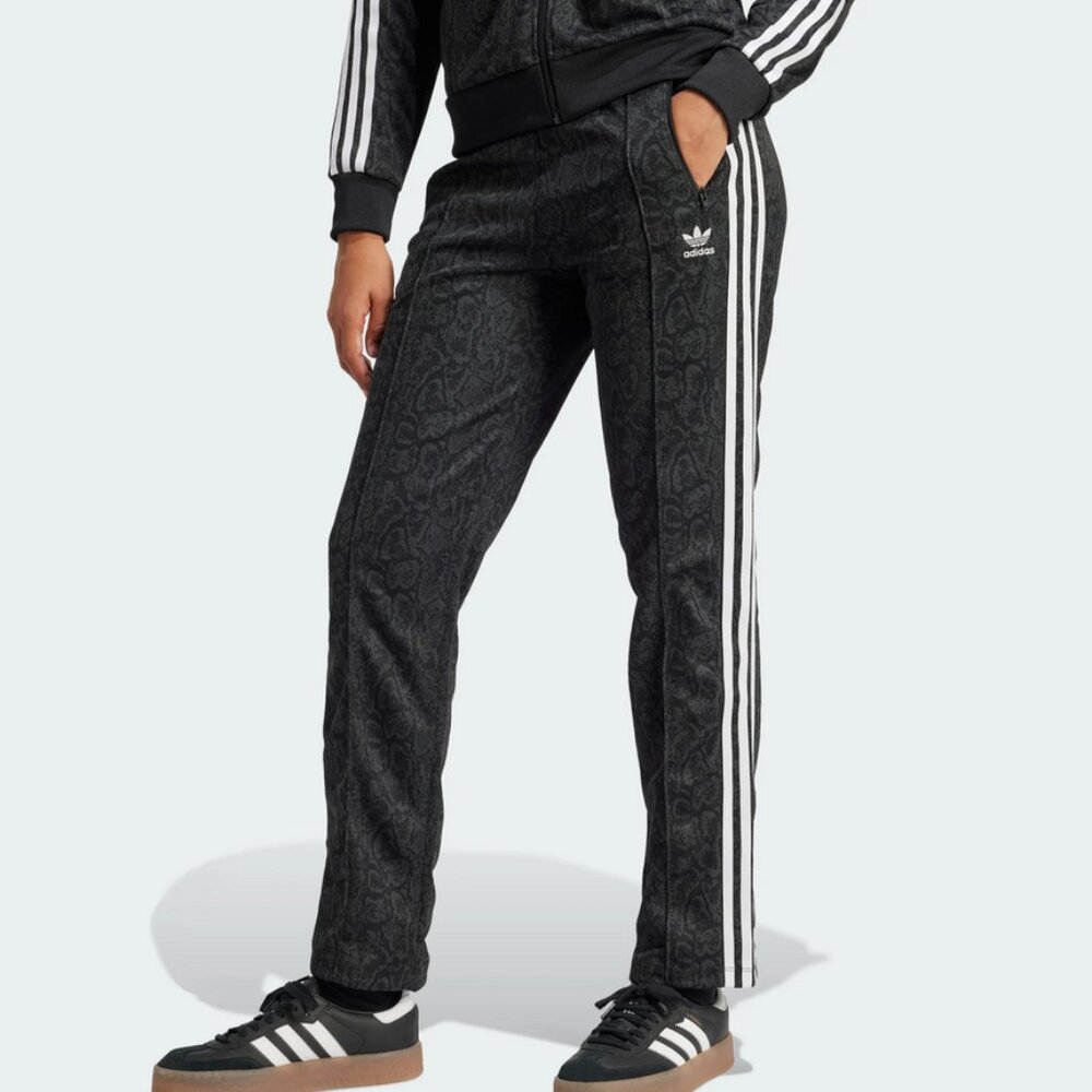 ADIDAS Women's Black Snake Print Firebird Track Suit - Picture 9 of 15